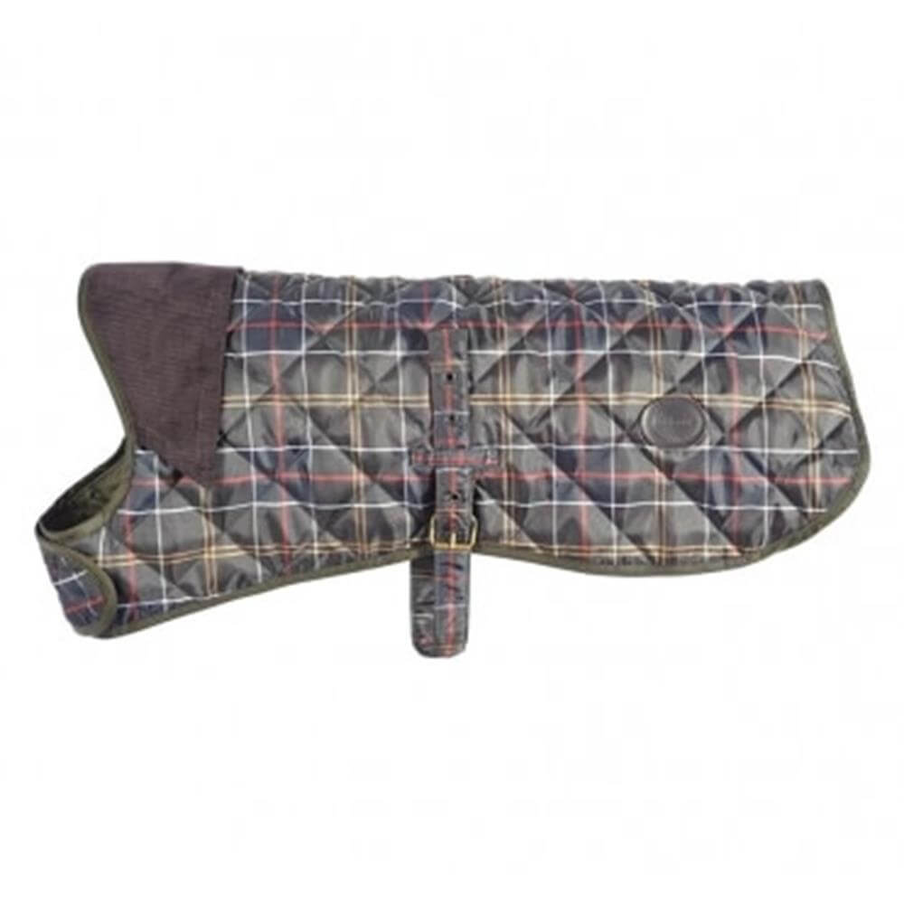 Barbour Classic Tartan Quilted Dog Coat